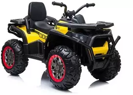 Elektrinis keturratis vaikams Quad XMX607, geltonas