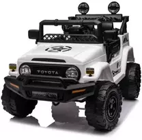 Elektromobilis vaikams Toyota FJ 4x4, baltas