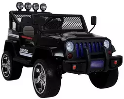 Elektromobilis vaikams S2388 Jeep 4x45W, juodas