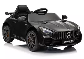 Elektromobilis vaikams Mercedes GTR, juodas