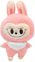 Pliušinis žaislas Labubu, rožinis 28 cm