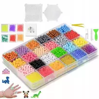 Didelis AQUA vandens karoliukų rinkinys 3600+ – MAGIC BEADS XXL