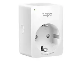 TP-LINK Tapo P100 (1 vnt. pakuotė) mini išmanusis „Wi-Fi“ lizdas, palaikomas „Alexa“ ir „Google Assistant“, 10A