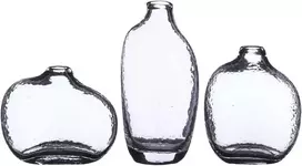 Vaza H20xL9.5xW7.5cm stiklinė