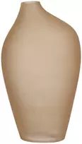 Vaza Everest L13.5cm W9cm H24cm stiklinė/ruda