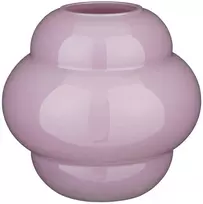 Vaza Modulo Mica Decorations Ø20cm H18.5cm stiklinė/violetinė