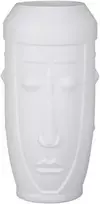 Vaza Falco Ø16cm H33.5cm stiklinė/balta