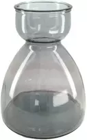 Vaza Ø27cm H34cm stiklinė/pilka