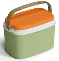 Adratic Šaltdėžė Adriatic 6L žalia/oranžinė