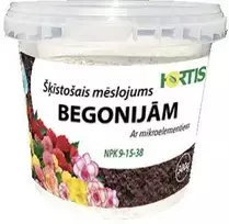 Tirpios trąšos begonijoms Hortis 300g