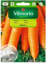Vilmorin Morkų sėklos ant juostelės 7m FLAKESE 2- FLACORO