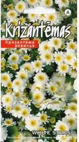Kurzemes Seklas Chrizantemų sėklos 0.1g Baltas Stars