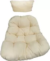 Pagalvė krėslui-sūpynėms FC1071 112x83x12cm rusvai pilka