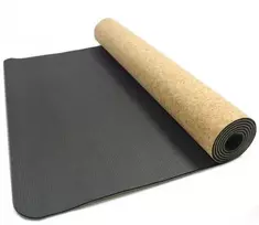 Mankštos kilimėlis Merrybody 183x61x04cm TPE/kamštinis