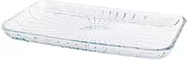Pasabahce Stiklinis serviravimo padėklas 27,5 × 16,5 cm