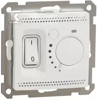 Schneider Electric REG.TEMP.GRINDYS.Baltas SEDNA DIZAINAS