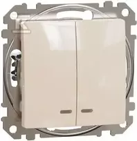 Schneider Electric FONINIO ŠVIETIMO DERINIMAS BEIGE SEDNA DIZAINAS