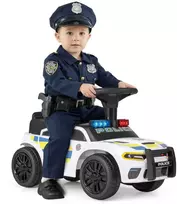 Promotions Važiuojamasis automobilis, policija, 63x30x36 cm, balta