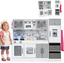 Promotions Vaikiška virtuvėlės žaidimų rinkinys 118x29x100 cm pilka