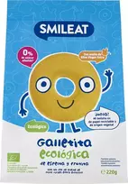 Smileat Ekologiški speltos ir obuolių sausainiai, 220 g