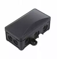 Virštinkinė instaliacinė dėžutė 72x95x40mm IP54 juoda PAWBOL A.0063C