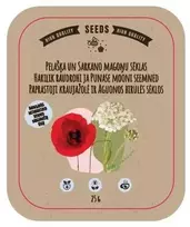 Kraujažolių ir raudonųjų aguonų sėklos Ecobreez 25g