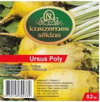 Kurzemes Seklas Pašarinių burokų sėklos 200g Ursus Poly/geltonos