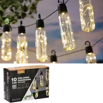 LED sodo lempučių girlianda 2+1.8m *3668