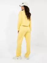 Italy Moda Laisvalaikio kostiumas moterimst-IT-KMPL-22212.85-geltona