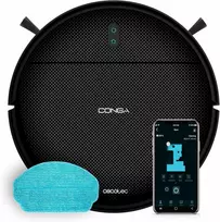 Cecotec Conga M10 X‑Treme robotas dulkių siurblys su giroskopine navigacija, 2000 Pa, 120 min