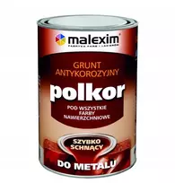 MALEXIM GREITAI DŽIŪSTANČIS ANTIKOROZINIS GRUNTAS POLKOR ŠVIESIAI PILKAS 0,7 L