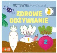 Zielona Sowa ZIELONASOWA Montessori darbo knyga Sveika mityba 95756
