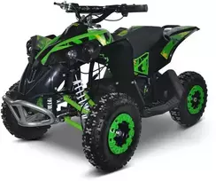 Vaikiškas elektrinis keturratis MUKUTISRIDES BlazeRider 1000W 36V (žalias)