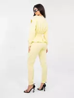 Rue Paris Laisvalaikio kostiumas moterims-IT-KMPL-22239.95-jasny geltona