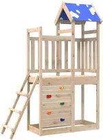 Žaidimų bokštas Ruda 110,5 x 52,5 x 215cm Kietos pušies mediena