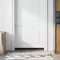 Sukabinamų durų šepetėlių sandarikliai 6 vnt. Ruda 100 cm