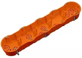 Montavimo dėžutė Pawbol A.0048P, 68 x 46 mm, su varžtais