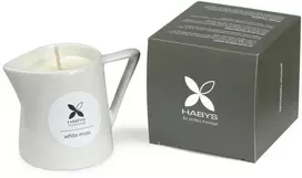Masažo žvakė Habys Baltas Musc 110 ml