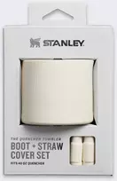 Dugno ir šiaudelio apsaugos rinkinys Stanley Quencher 1,18 L - kreminės spalvos