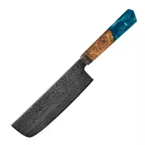 Damasko Plieno 18,5cm Nakiri Peilis Usugiri JH-D-015
