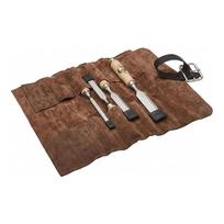 Kirschen Firmer Chisel Set 4pcs. Leather Bag 10-16-20-26