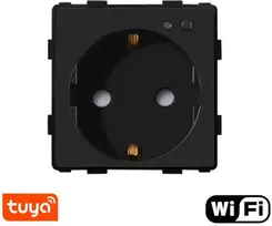 Kištukinis lizdas su sąnaudu matuokliu Feelspot, WiFi Tuya
