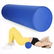 4Fizjo Reabilitacijos volelis, masažo volelis nugarai ir kojoms, 100 cm putplasčio volelis, fizioterapijos įranga