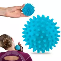 Masažo ir fitneso kamuolys 7,5 cm NS-957 mėlynas