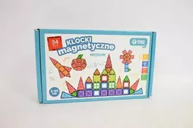 Anek Smily Play Konstruktoriaus magnetinės kaladėlės 34 dalių SmilyPlay SP85384 53846