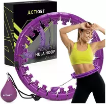 Springos Hula Hoop lankas violetinis