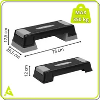 Springos Steperis 73 x 28,5 x 17,5 cm