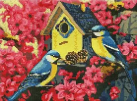 Art Active Ideyka Deimantinė mozaika - Przytulny domek dla ptaków