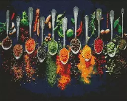 Art Active Norimpex Deimantinė mozaika – Pasaulio prieskoniai 40x50cm