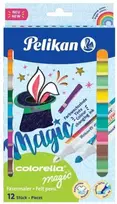 Pelikan Flomasteriai 12sp COLORELLA magic